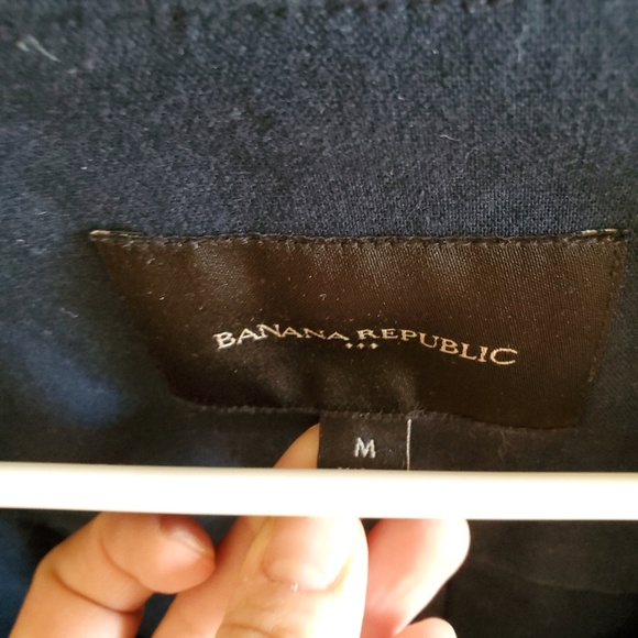 Banana Republic Moto Style Jacket Sz M - Picture 5 of 7